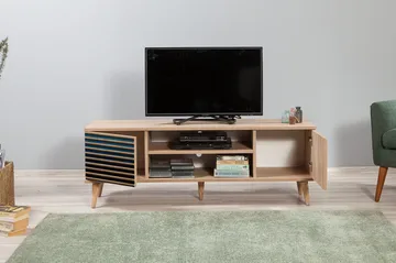Brokind TV-Benk 140 cm - Brun - Møbler - Mediamøbel & tv møbel - TV-benk & mediabenk