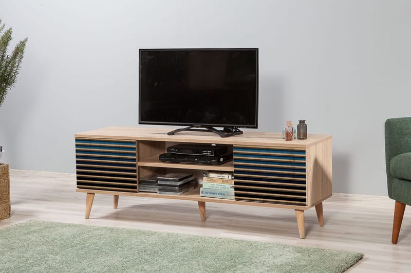 Brokind TV-Benk 140 cm - Brun - Møbler - Mediamøbel & tv møbel - TV-benk & mediabenk