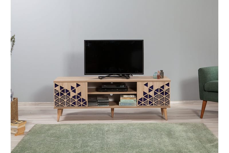 Brokind TV-Benk 140 cm - Brun - Møbler - Mediamøbel & tv møbel - TV-benk & mediabenk