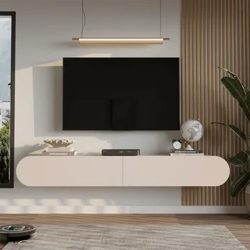 Lumina TV-benk 180x29,5x31,6 cm - Sand - Møbler - Mediamøbel & tv møbel - TV-benk & mediabenk