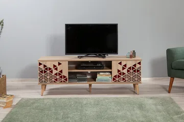 Brokind TV-Benk 140 cm - Brun - Møbler - Mediamøbel & tv møbel - TV-benk & mediabenk