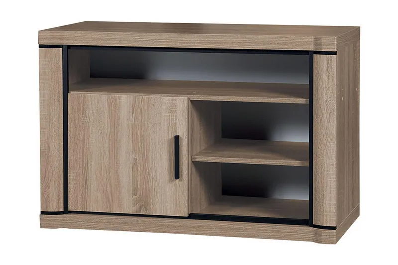 Dallas TV-benk 107x48x72 cm, Beige/Grå
