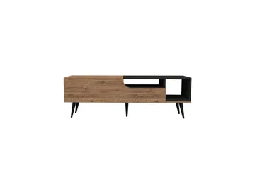 Mul TV-benk 150 cm - Brun/Antrasitt - Møbler - Mediamøbel & tv møbel - TV-benk & mediabenk