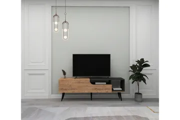 Mul TV-benk 150 cm - Brun/Antrasitt - Møbler - Mediamøbel & tv møbel - TV-benk & mediabenk