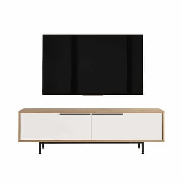 TV-benk Skye Decor Bren (160 x 45,1 x 35,5 cm) naturlig hvit - Naturlig og hvit - Møbler - Mediamøbel & tv møbel - TV-benk & mediabenk
