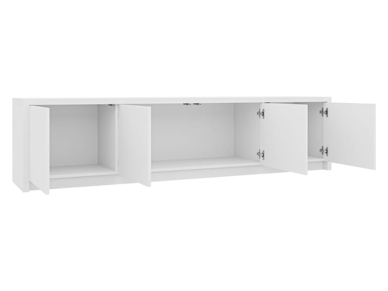 TV-benk TV-benk SOLID 4D svart - Møbler - Mediamøbel & tv møbel - TV-benk & mediabenk
