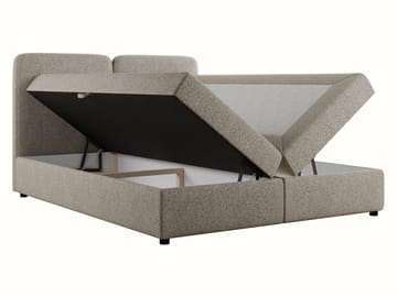 Allgunnen Sengepakke Kontinentalseng 180x200 cm - Beige - Møbler - Senger - Komplett sengepakke