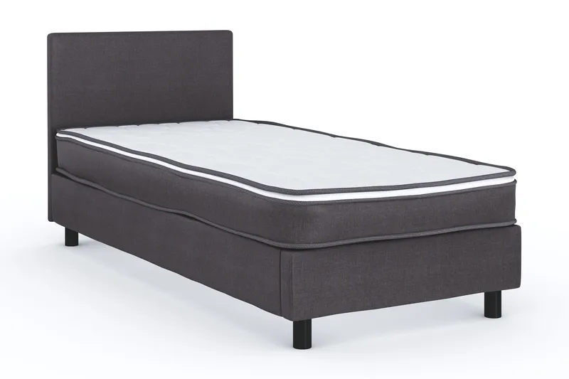 Billingen Komplett Sengepakke 90x200 cm - Grå - Møbler - Senger - Komplett sengepakke