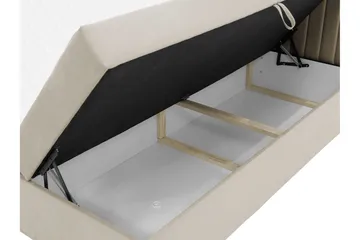 Calrosor Sengepakke Kontinentalseng med Oppbevaring 160x200 cm - Svart - Møbler - Senger - Komplett sengepakke
