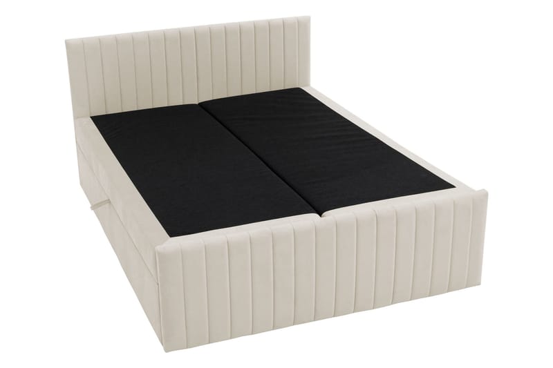 Calrosor Sengepakke Kontinentalseng med Oppbevaring 180x200 cm - Beige - Møbler - Senger - Komplett sengepakke