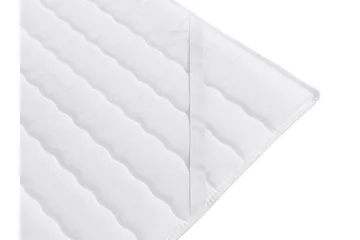 Celestine Oppbevaringsseng 120x200 cm - Hvit - Møbler - Senger - Komplett sengepakke