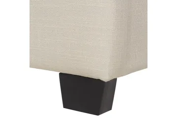 Deagan Sengramme 140x200 cm - Beige/Mørkt tre - Møbler - Senger - Sengeramme & sengestamme
