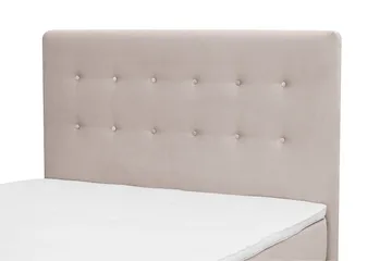 Dream komplett sengepakke 120x200 cm knapper - Beige - Møbler - Senger - Komplett sengepakke