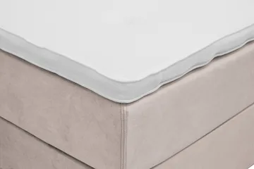 Dream komplett sengepakke 120x200 cm knapper - Beige - Møbler - Senger - Komplett sengepakke