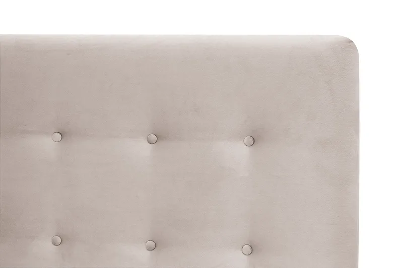 Dream komplett sengepakke 150x200 cm knapper - Beige - Møbler - Senger - Komplett sengepakke