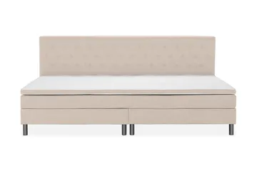 Ella Familieseng 280x210 cm - (+Flere valg) Beige - Møbler - Senger - Komplett sengepakke