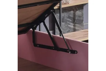 Enkeltsengunderdel Rasul Single Pnk - 120 x 200 cm - Møbler - Senger - Sengeramme & sengestamme