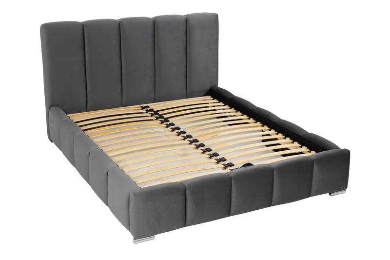 Gioia Oppbevaringsseng 140x200 cm - Beige - Møbler - Senger - Sengeramme & sengestamme