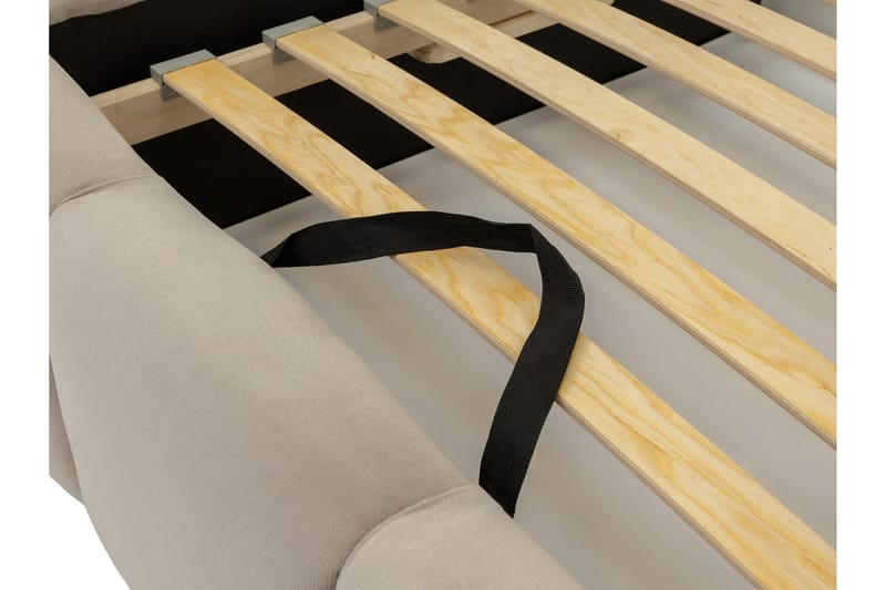 Gioia Sengeramme med Oppbevaring 90x200 cm - Hvit - Møbler - Senger - Sengeramme & sengestamme