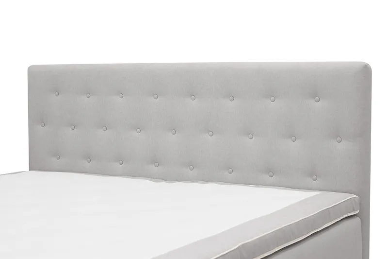 HVILA Plus komplett sengesett med oppbevaring 180x200 cm - Grå - Møbler - Senger - Komplett sengepakke