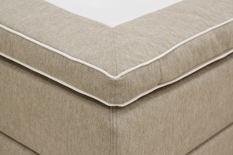 HVILA Plus komplett sengesett 160x200 cm - Beige - Møbler - Senger - Kontinentalsenger