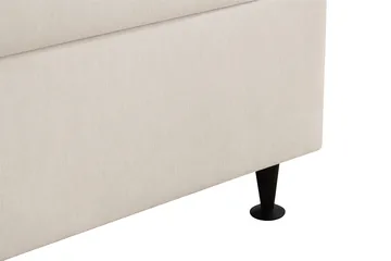 HVILA Plus komplett sengesett med oppbevaring 180x200 cm - Lys beige - Møbler - Senger - Komplett sengepakke