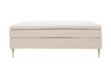 HVILA Plus kontinentalseng 160x200 cm - Lys beige - Møbler - Senger - Kontinentalsenger