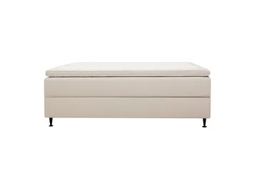 HVILA Plus kontinentalseng med oppbevaring 120x200 cm - Lys beige - Møbler - Senger - Komplett sengepakke