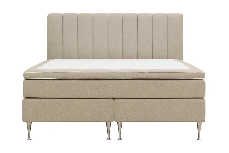HVILA Plus komplett sengesett 160x200 cm - Beige - Møbler - Senger - Kontinentalsenger