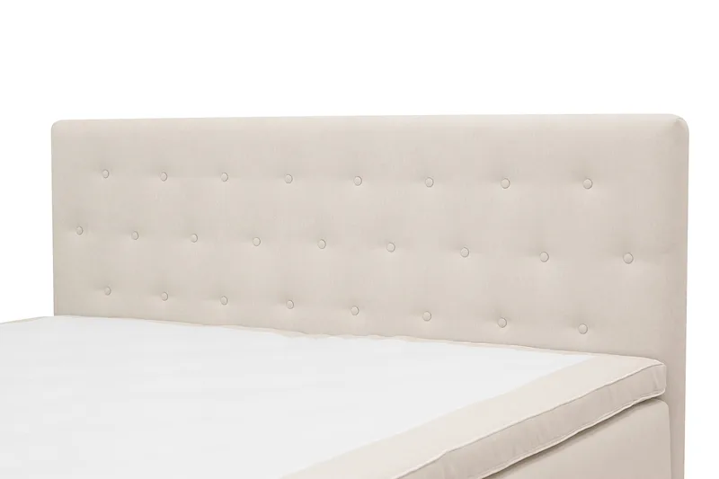 HVILA Plus komplett sengesett med oppbevaring 180x200 cm - Lys beige - Møbler - Senger - Komplett sengepakke
