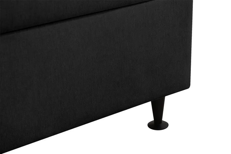 HVILA Plus komplett sengesett med oppbevaring 180x200 cm - Antrasitt - Møbler - Senger - Komplett sengepakke