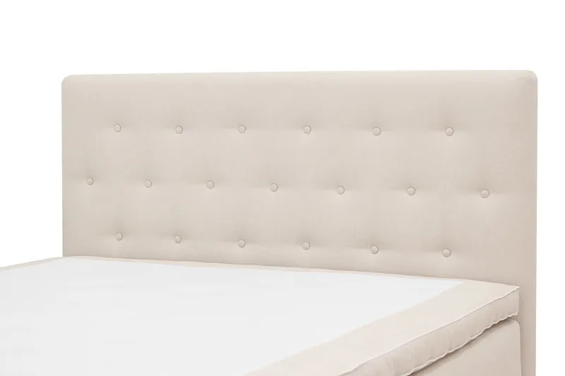 HVILA Plus komplett sengesett med oppbevaring 120x200 cm - Lys beige - Møbler - Senger - Komplett sengepakke