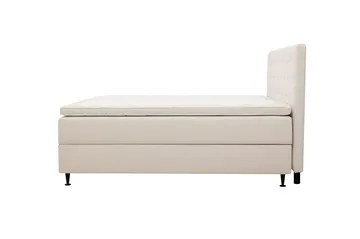 HVILA Plus komplett sengesett med oppbevaring 180x200 cm - Lys beige - Møbler - Senger - Komplett sengepakke