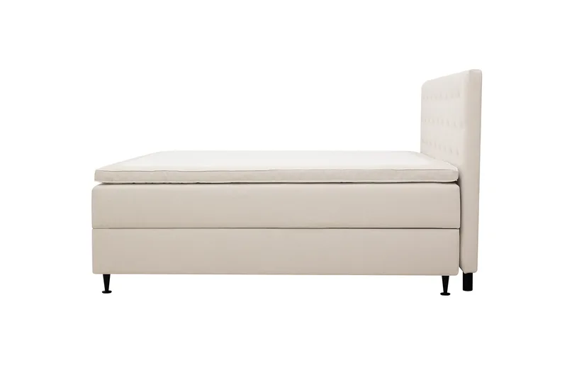 HVILA Plus komplett sengesett med oppbevaring 180x200 cm - Lys beige - Møbler - Senger - Komplett sengepakke