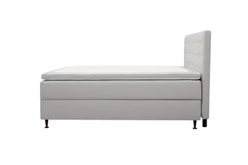 HVILA Plus komplett sengesett med oppbevaring 180x200 cm - Grå - Møbler - Senger - Komplett sengepakke