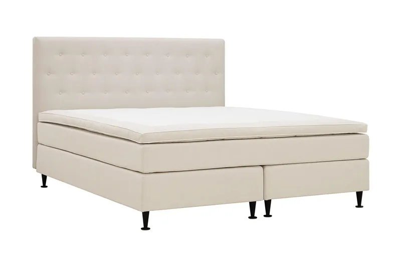 HVILA Plus komplett sengesett 160x200 cm - Lys beige - Møbler - Senger - Komplett sengepakke