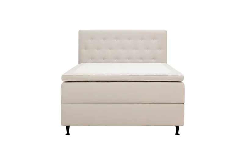 HVILA Plus komplett sengesett med oppbevaring 120x200 cm, Lys beige