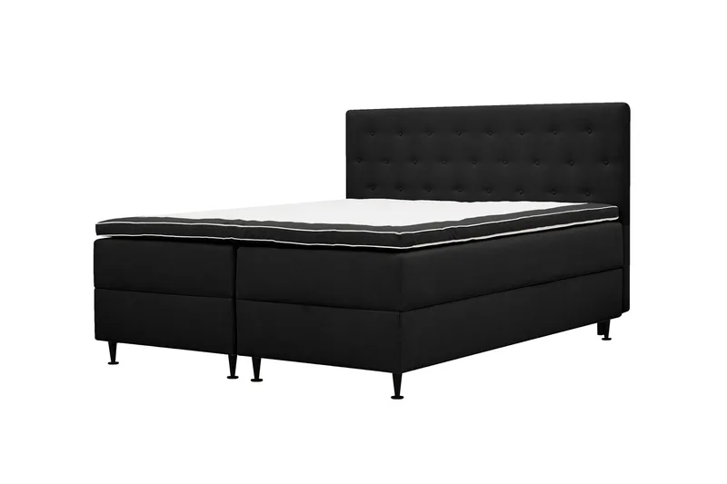 HVILA Plus komplett sengesett med oppbevaring 180x200 cm - Antrasitt - Møbler - Senger - Komplett sengepakke