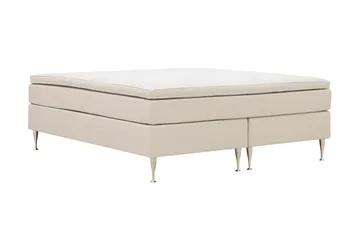 HVILA Plus kontinentalseng 180x200 cm - Lys beige - Møbler - Senger - Kontinentalsenger