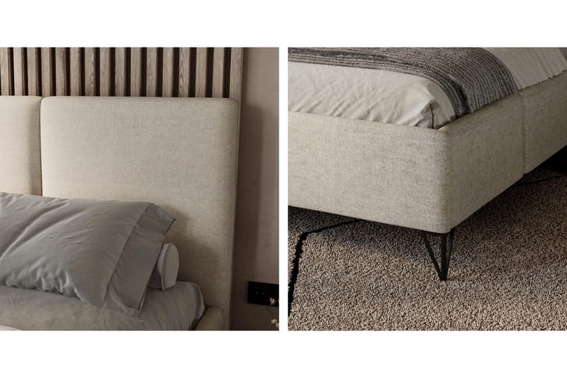 Itaca Oppbevaringsseng - Hvit - Møbler - Senger - Sengeramme & sengestamme