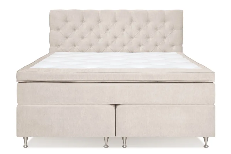 Joluma Kontinentalseng 180x200 Fast, Lysbeige
