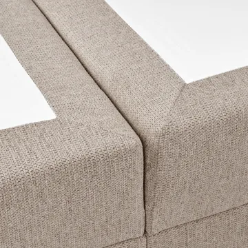 Kontinentalseng Major 140x200 cm - Taupe - Møbler - Senger - Enkeltsenger