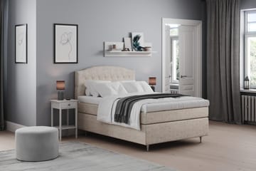 Belda Kontinentalseng 120x200 Medium - Beige - Møbler - Senger - Kontinentalsenger