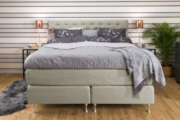 Cloud Komplett Sengepakke 180x200 - Beige - Møbler - Senger - Kontinentalsenger