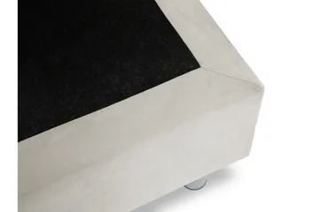 Lux Kontinentalseng 90x204 cm - Grå - Møbler - Senger - Kontinentalsenger