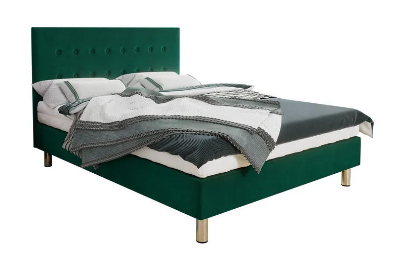 Lux Kontinentalseng 90x204 cm, Grønn