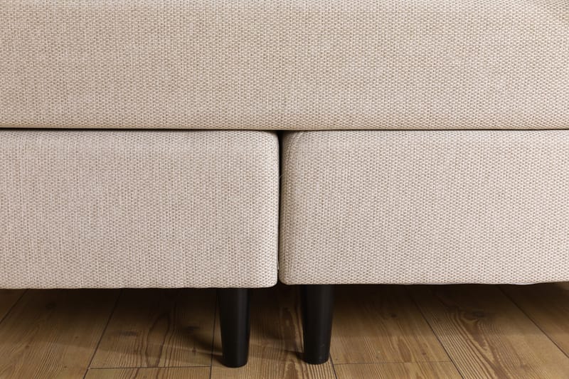 Nice Deluxe Komplett Sengepakke 180x200 - Beige - Møbler - Senger - Kontinentalsenger