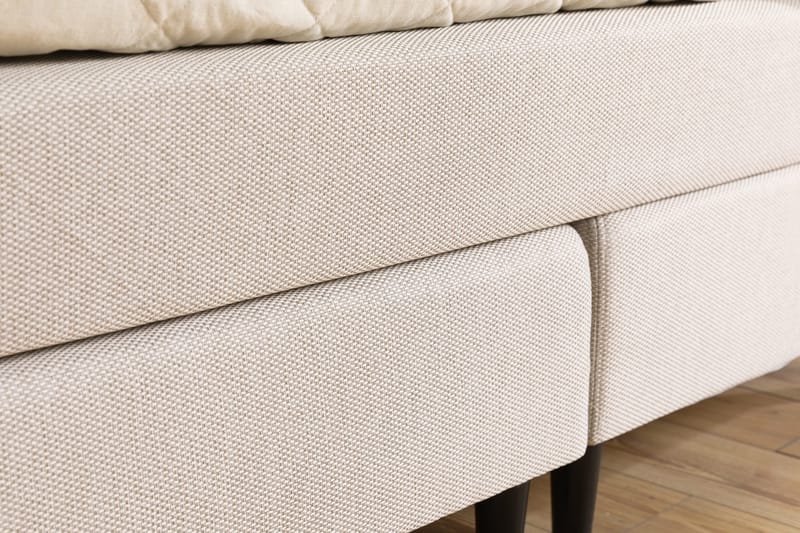 Nice Deluxe Komplett Sengepakke 180x200 - Beige - Møbler - Senger - Kontinentalsenger