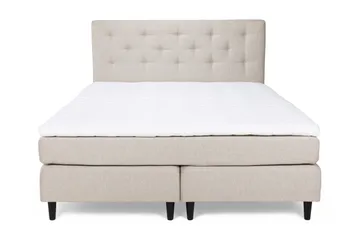 Nice Deluxe Komplett Sengepakke 180x200 - Beige - Møbler - Senger - Kontinentalsenger