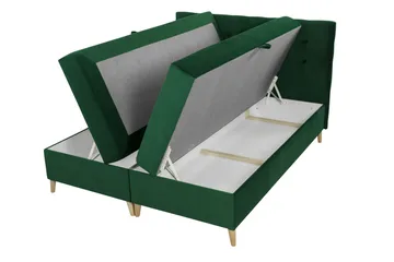 Sandham Kontinentalseng 160x200 cm - Beige - Møbler - Senger - Kontinentalsenger